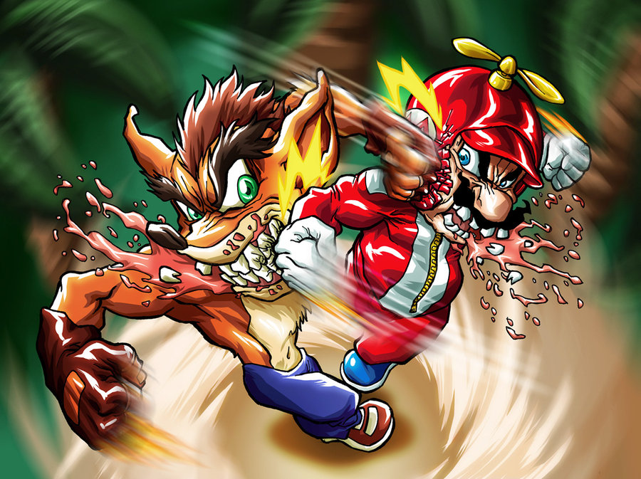mario_vs__crash_by_hermesgildo-d425zni