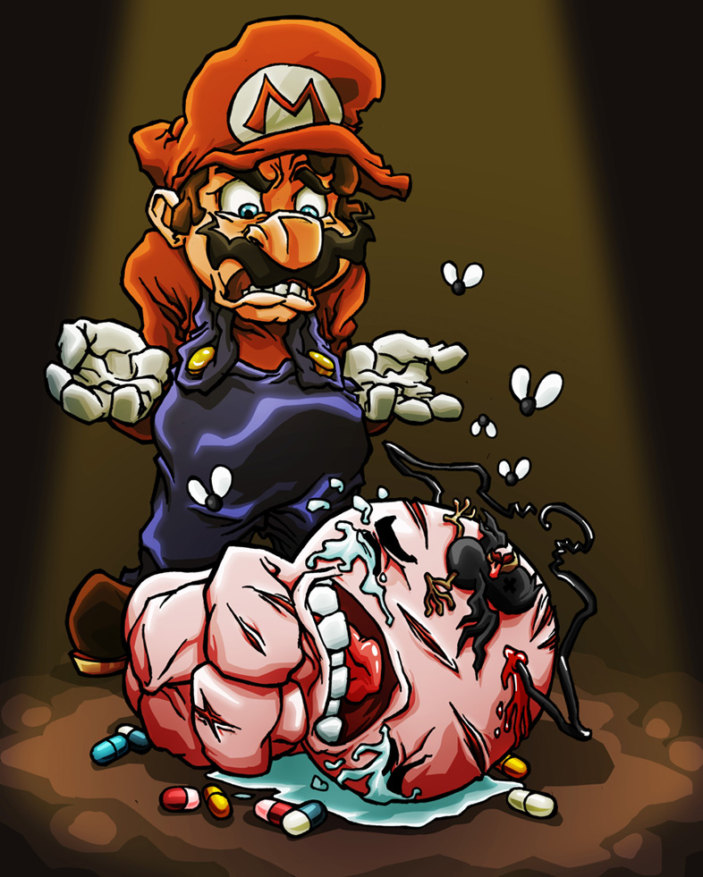 mario_vs__isaac_by_hermesgildo-d4hsef2