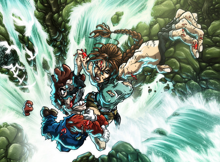 mario_vs__lara_croft_by_sebastianvonbuchwald-d5hol57